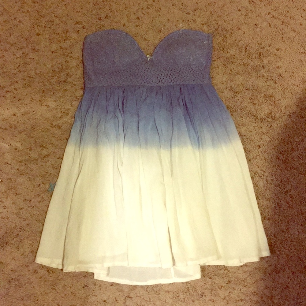 Shareen ombré flowy dress